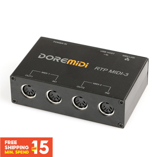 ⭐⭐⭐กล่องเครือข่ายอีเธอร์เน็ต RTP-MIDI USB และ MIDI สําหรับอุปกรณ์ MIDI