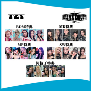 การ์ดโบนัส Itzy KILL MY DOUBT Huang Lizhi Cui Jisu Shin Liuzhen Shin Youna Li Cai Collar