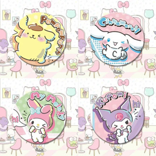 ป้ายเหล็กดีบุก ลายการ์ตูนอนิเมะ Sanrio น่ารัก แบบสร้างสรรค์ สําหรับคู่รัก