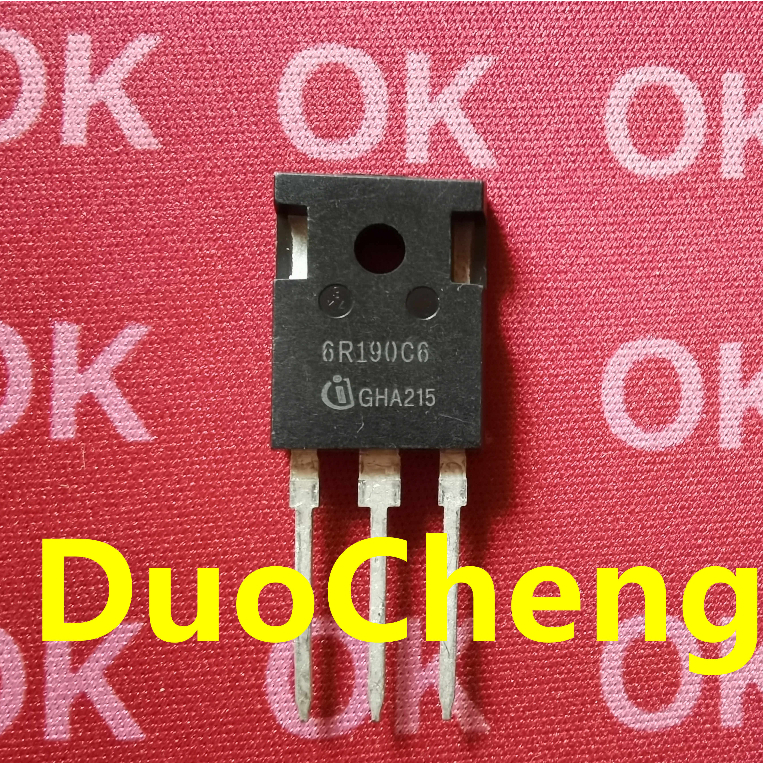 (((5 ชิ้น) 6R190C6 IPW60R190C6 สต็อกพร้อมใหม่เอี่ยม TO-247 650V 20A