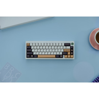 Gmk ปุ่มกดคีย์บอร์ด 129 คีย์ PBT ลายเชอร์รี่ DYE-SUB GMK สําหรับคีย์บอร์ด Mechanical