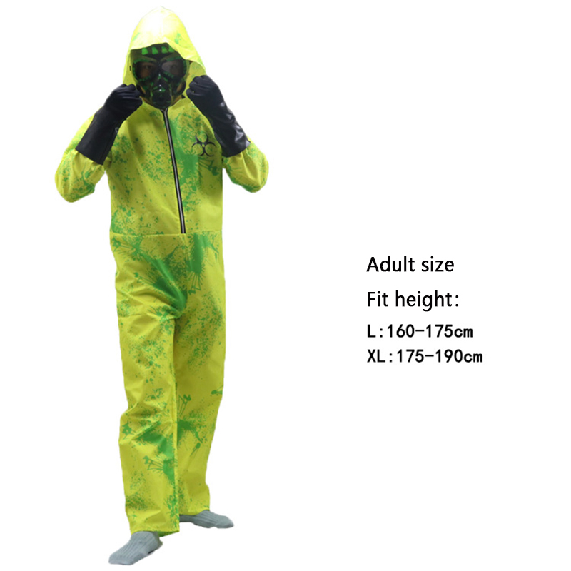 ชุดจั๊มสูท ป้องกันรังสียูวี สารเคมี สําหรับเด็กผู้ชาย และเด็กผู้หญิง - รูปที่ 4