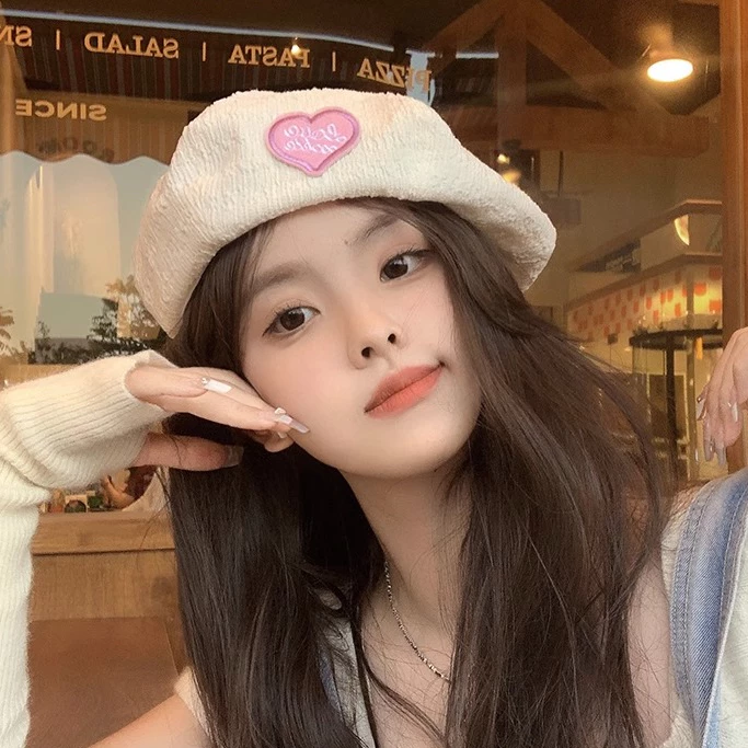 หมวกเบเร่ต์จับจีบลายฟักทอง สไตล์ญี่ปุ่นสำหรับผู้หญิง thumbnail 5