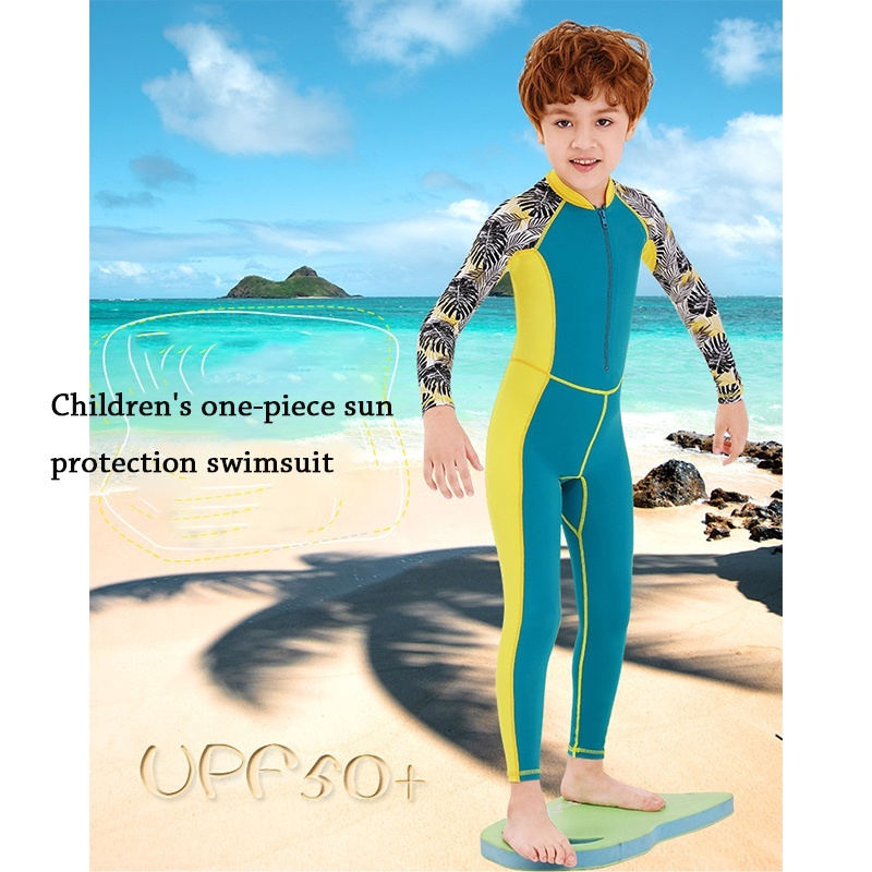 Motive Force Kid ชุดว่ายน้ําเด็กแขนยาวป้องกันแสงแดดชุดว่ายน้ําเด็กชิ้นเดียวแห้งเร็ว,UPF50+ชุดว่ายน้ําแฟชั่นป้องกันแสงแดด ชุดว่ายน้ําเด็กผู้ชาย,ชุดว่ายน้ําเด็กผู้หญิง, ราคา ถูกที่สุด ดีลบีเคเค แกลเลอรีภาพที่ 7
