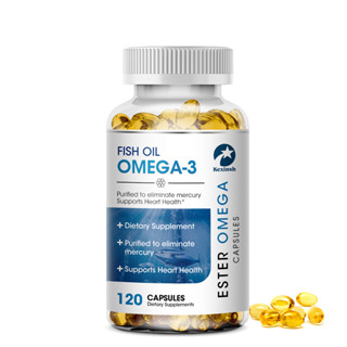 Kexinsh แคปซูลน้ํามันปลา OMEGA-3 Rich In DHA และ EPA ปรับปรุ…