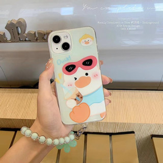 เคสโทรศัพท์มือถือ tpu แบบนิ่ม ลายเป็ด สําหรับ iPhone 14 14promax 14pro 12PRO 12PROMAX 13 13pro 13promax