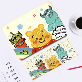 【Winnie the Pooh】Laptop case for Macbook M2 Air15 A2941 Air 13.6 A2681 Pro 14 A2442 2020 Air 13.3 A2179 A2237 Pro A2159 A1999 A1707 Air 13.3