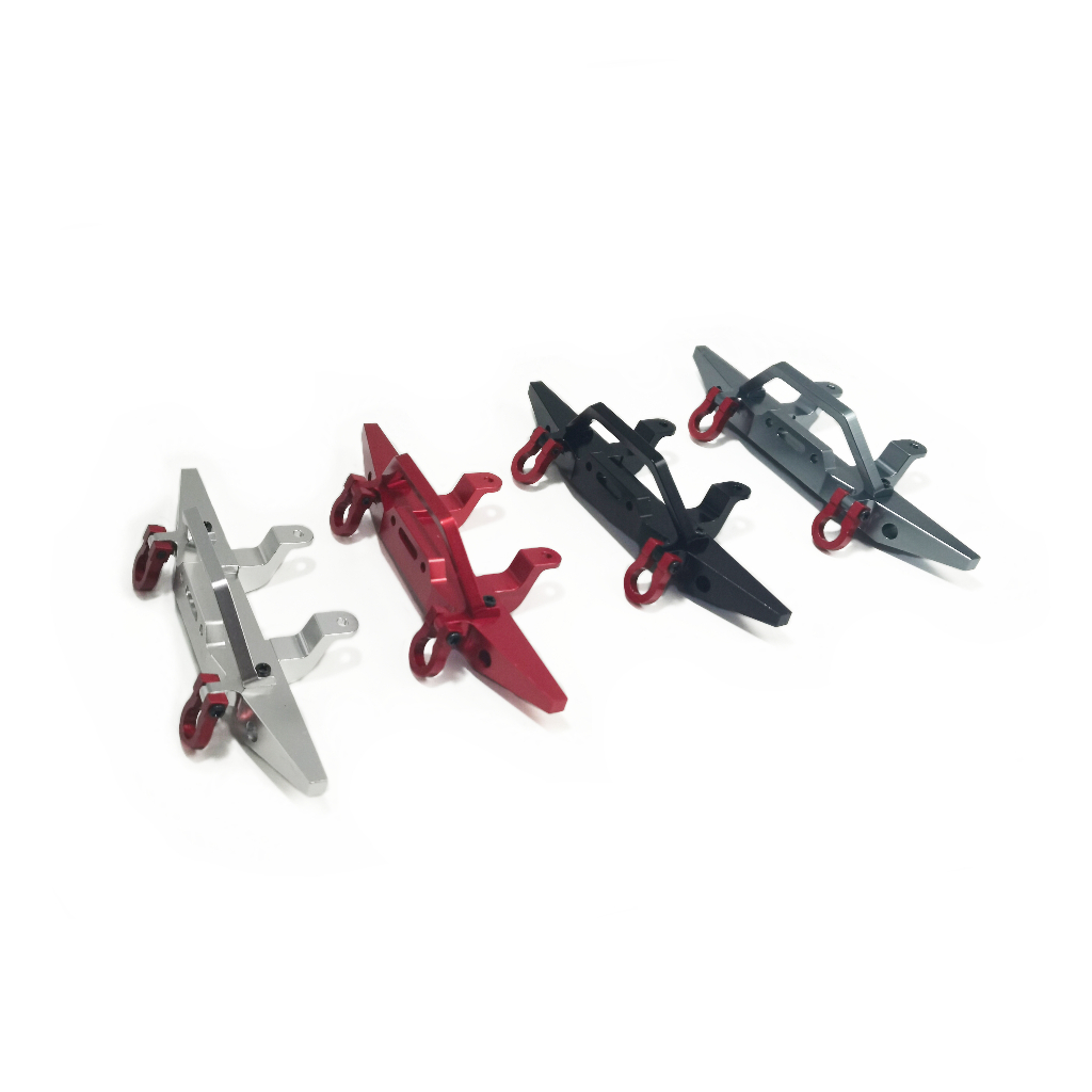 MN99S MN99 MN98 MN90 RC รถโลหะอะไหล่อัพเกรดกันชนหน้าสําหรับ mn mn 99s mn99 mn98 อุปกรณ์เสริมอะไหล่