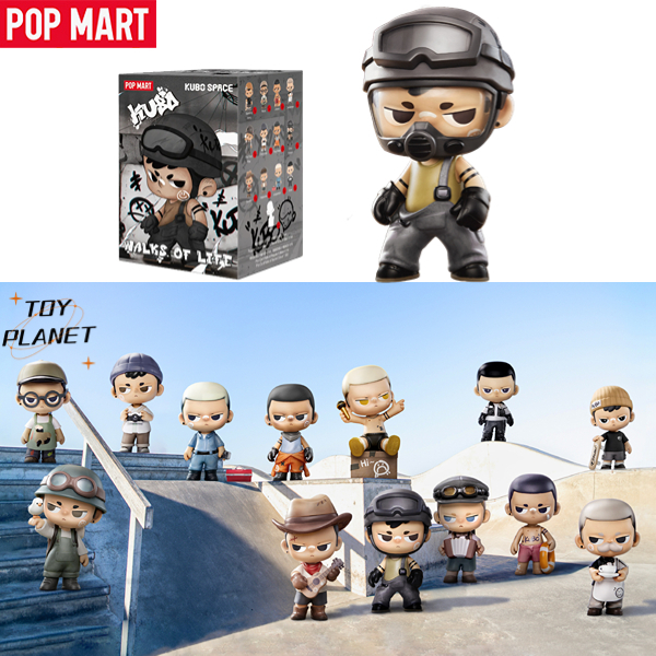 ฟิกเกอร์ POP MART Kubo Walks of Life Series Blind Box ของเล่นสําหรับเด็ก