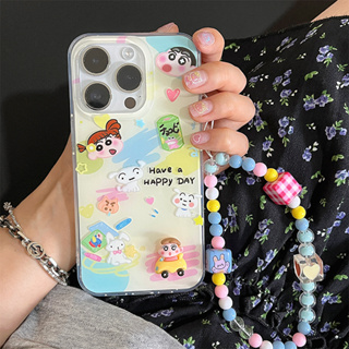 เคสโทรศัพท์มือถือ ลายการ์ตูนชินจัง สําหรับ iphone11 12 13 14 pro promax