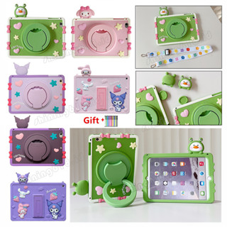 For iPad Mini 1 2 3 4 5 6 Air 2 3 4 5 9.7 2017/2018 Pro 10.5 10.9 11 7th/8th/9th/10th Generation 10.2 2019/2020/2021/2022 Kids Case 360 Rotation Bracket Tablet Cover