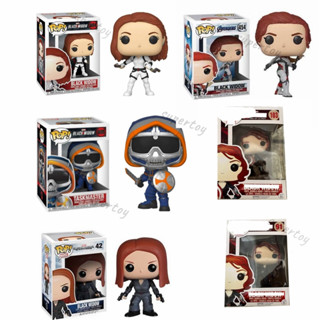 ฟิกเกอร์ Funko Pop 42 91 103 504 604 605 Marvel: Black Widow - Black Widow Taskmaster ของเล่นสําหรับเด็ก