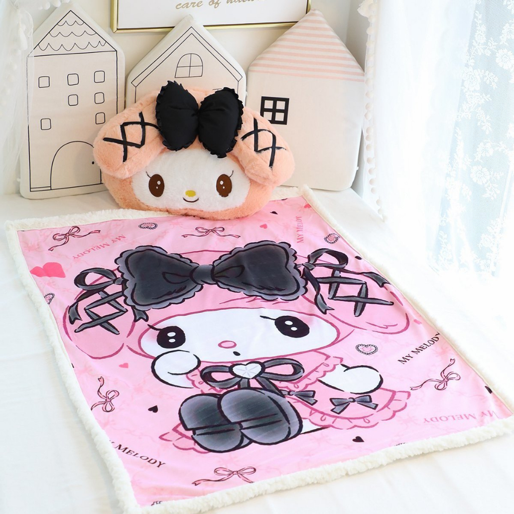 Kuromi Melody เบาะรองนั่งในรถ ส่วนที่เหลือของคอ หมอนรองคอ ราคา ถูกที่สุด ดีลบีเคเค แกลเลอรีภาพที่ 4