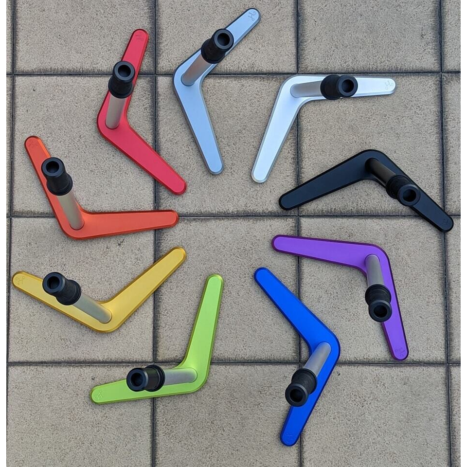 อลูมิเนียมสําหรับ Brompton NoKICK Show Stand V3 Light Weight Tube Boomerang Platform (H&H)