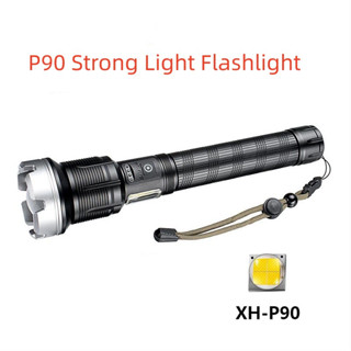 ไฟฉาย LED COB XHP90 อเนกประสงค์ ชาร์จ USB สําหรับกลางแจ้ง