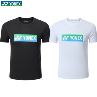 ใหม่ Yonex เสื้อยืด แขนสั้น ระบายอากาศ แห้งเร็ว สําหรับผู้ชาย และผู้หญิง เหมาะกับการเล่นกีฬาแบดมินตัน 2023