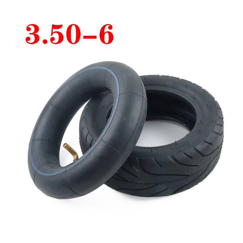 3.50-6 Tyre ยางด้านในสําหรับ ATV Quad Go Kart 47cc 49cc Chunky เครื่องตัดหญ้าสกู๊ตเตอร์