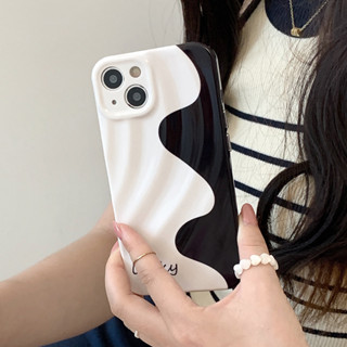 เคสซิลิโคนนิ่ม ลายคลื่น กันตก สําหรับ iphone 14 Pro Max 14pro 12 13 14 Pro Max 14promax 13promax iphone 11