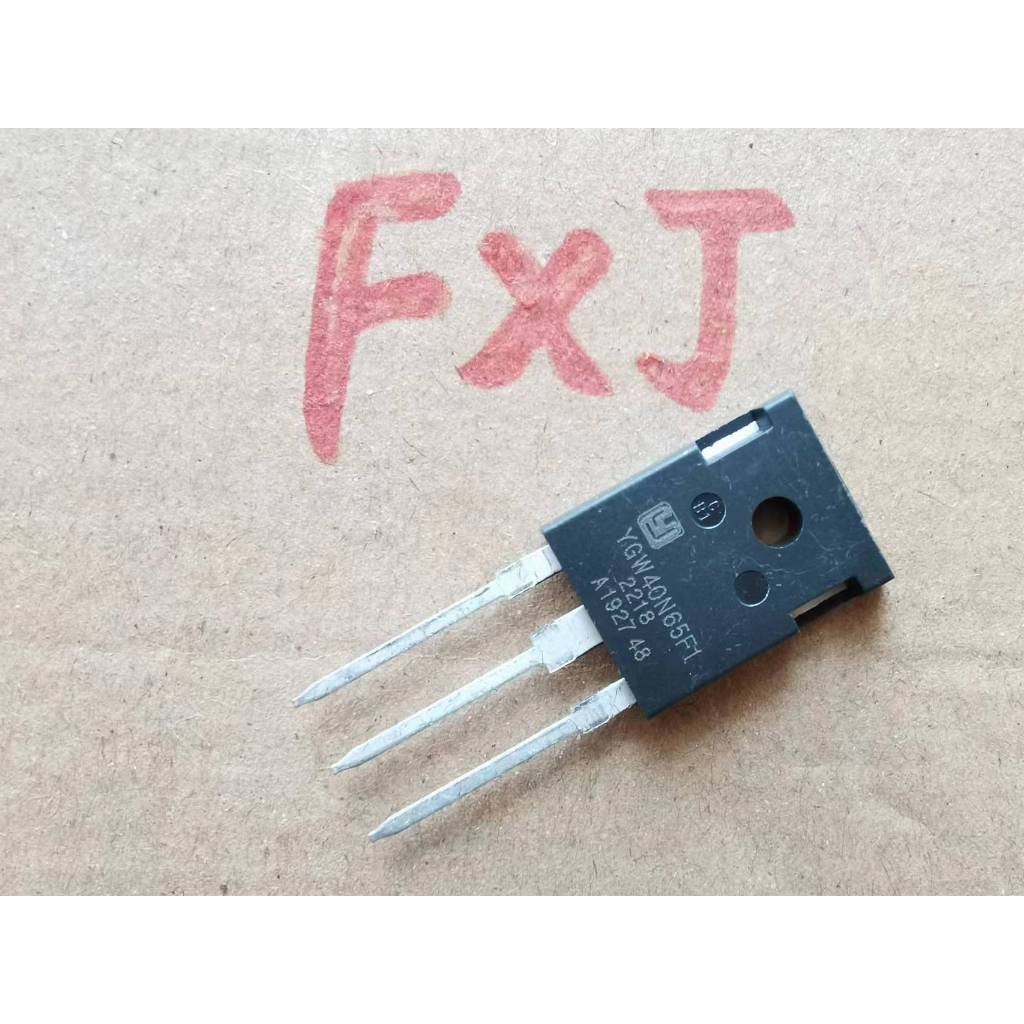 ((5 ชิ้น) YGW40N65F1 YGW50N65F1 YGW60N65F1 IGBT การจัดการผลภาคสนาม TO-247