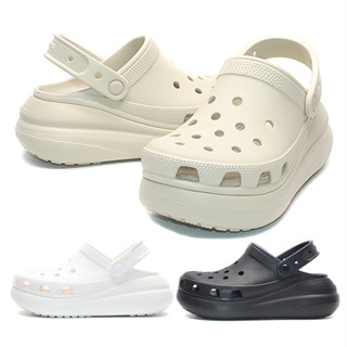 Crocs ของแท้ คลาสสิก บด อุดตัน รองเท้า Crocs ของแท้ รองเท้าเหยียบ นิ่ม รองเท้าไปทะเล รองเท้าแตะสุขภาพผู้หญิง