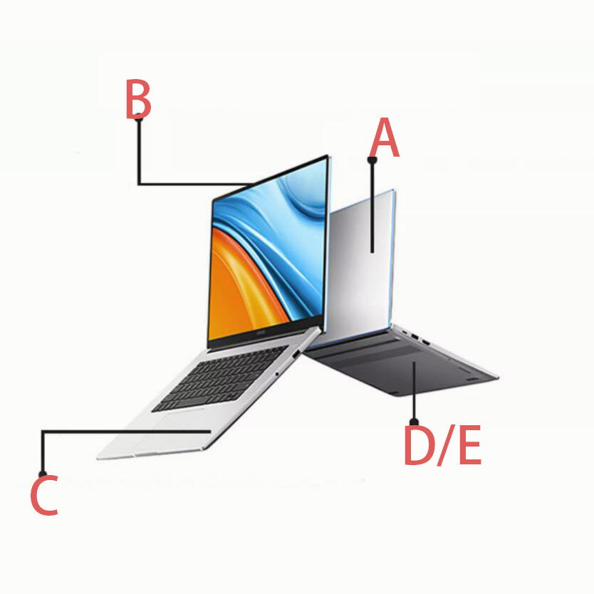 เคสใหม่สําหรับ Acer Aspire A515-51G/41, A315-53/51, A615-61, N17C4 ของเคสข้างหลัง LCD ฝาครอบด้านข้าง /B กรอบขอบด้านข้าง /C/D ด้านล่างด้านข้าง