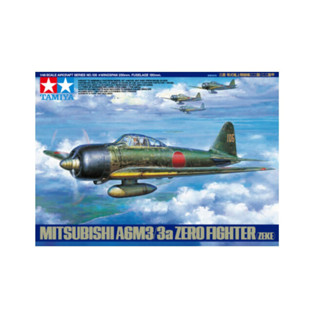 Tamiya 1/48 SCALE MITSUBISHI A6M3/3a ZERO FIGHTER (ZEKE) 61108