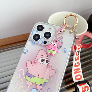 เคสโทรศัพท์มือถือ ซิลิโคนนิ่ม ลายการ์ตูนสพันจ์บ็อบ สแควร์แพนท์น่ารัก พร้อมอุปกรณ์เสริม สําหรับ Redmi Note9pro Note10pro Note11Pro Note11 Note9s Note8 Note7pro Note6 Note5