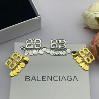 【 แบรนด์แฟชั่น 】ต่างหูแฟชั่น สไตล์วินเทจ Balenciga 2023