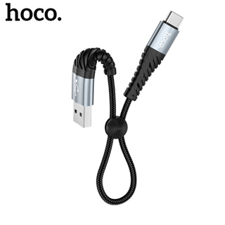 Hoco X38 สายชาร์จ สายข้อมูล Usb ไนล่อน อัลลอย 0.25 ม. สําหรับ Micro Type C Lightng ชาร์จเร็ว สําหรับสมาร์ทโฟนทุกรุ่น