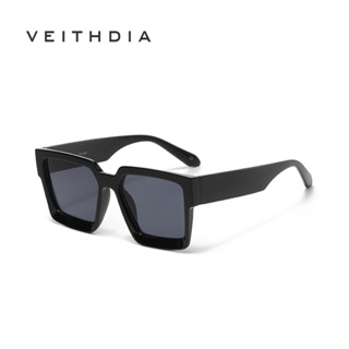 Veithdia ใหม่ แว่นตากันแดด กรอบสี่เหลี่ยม ขนาดใหญ่ แฟชั่นคลาสสิก สําหรับสตรี S23043