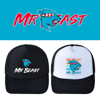 ใหม่ หมวกเบสบอล กันแดด ลาย Mr Beast แฟชั่นสําหรับผู้ชาย ผู้หญิง เหมาะกับการเล่นกีฬากลางแจ้ง