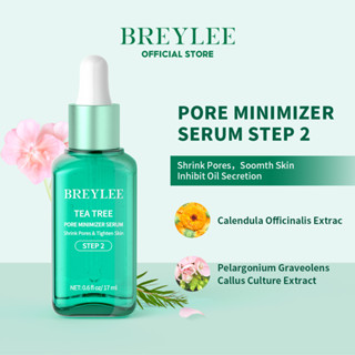 BREYLEE FDA  เซรั่มกระชับรูขุมขนจากใบชา หน้าใส เซรั่ม（ขั้นตอนที่ 2) pore minimizing clear face serum