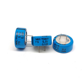 ตัวเก็บประจุ FS0H104ZF Japan NEC/TOKIN Ferra FS 5.5V0.10 F Super Capacitor 0.1 F 1 ชิ้น