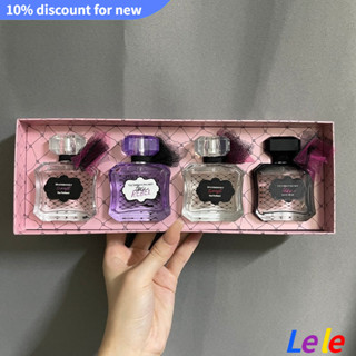 【SUVI】Victorias Secret BOMBSHELL TEASE REBEL Womens Perfume Four-Piece Set 4*30ml น้ําหอมผู้หญิง สี่ชิ้น เซต 4*30 มล.