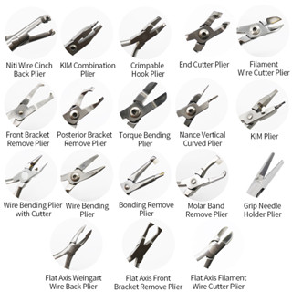 คีมตัดสายไฟ คุณภาพสูง 45 คีม  Pliers