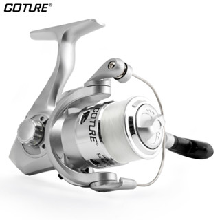 Goture รอกตกปลาพร้อมสายเอ็น รุ่น Sanctity สปินนิง ขนาด1000-6…