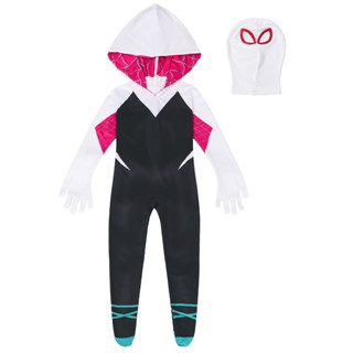 ชุดบอดี้สูท คอสเพลย์ Spider Man Gwen สําหรับเด็กผู้หญิง และผู้ชาย