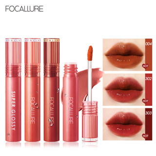 Focallure Jelly ลิปสติกลิปกลอสเนื้อเจลลี่ติดทนนานไม่ติดถ้วยกันน้ํา