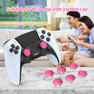 ฝาครอบปุ่มกด 3D สําหรับจอยสติ๊ก PS5 Edge Elite Gamepad 6 ชิ้น