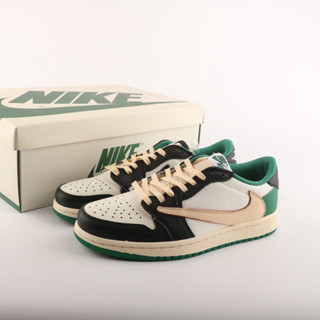 Travis Scott x Air Jordan 1 Low OG DM7866-128 ของแท้ 100%