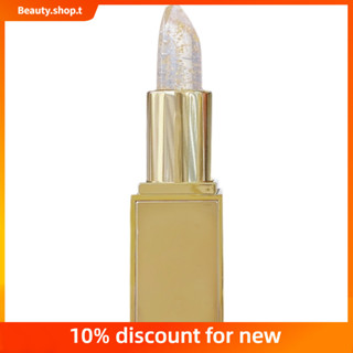 【 Beauty Shop 】TF TOM FORD Bright Ryukyu Lipstick 3g Luxurious and extravagant 24K gold foil color change transparent gold tube lipstick   ทอม ฟอร์ด โกลด์ ลีฟ ลิปสติก