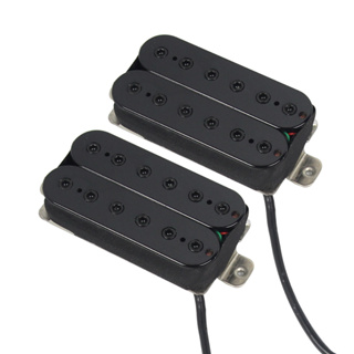 Fleor ปิ๊กอัพคอกีตาร์ไฟฟ้า Alnico 5 Humbucker และสะพานสาย สําหรับกีตาร์ไฟฟ้า 2 ชิ้น