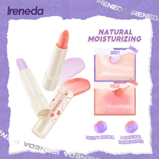 Ireneda KISS KISS Fruity ลิปบาล์ม ให้ความชุ่มชื้น ส่วนผสมจากธรรมชาติ ลิปบาล์มย้อมสี บํารุงริมฝีปาก ติดทนนาน