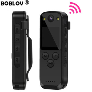 Boblov A31 กล้องบันทึกวิดีโอ ไร้สาย WIFI HD 1080P 128GB 1500Mah มองเห็นกลางคืน ขนาดเล็ก