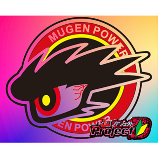 Jdm MUGEN สติกเกอร์ลูกบิดเกียร์รถยนต์ 3D