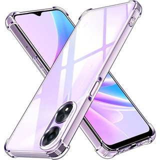 Clear Case for OPPO A78 5G A17 A16 A16s Crystal Soft TPU Transparent Shockproof Phone Cover for OPPO A57 4G A57s A77 5G A96 4G