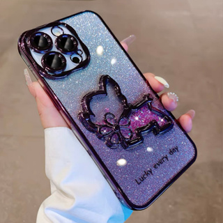 【Cute Dog/Soft case/Purple】 เคส compatible for iPhone 11 12 13 14 pro max case