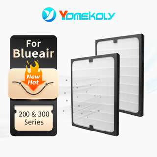 แผ่นกรองอากาศ แบบเปลี่ยน สําหรับ Blueair Classic 200 Series