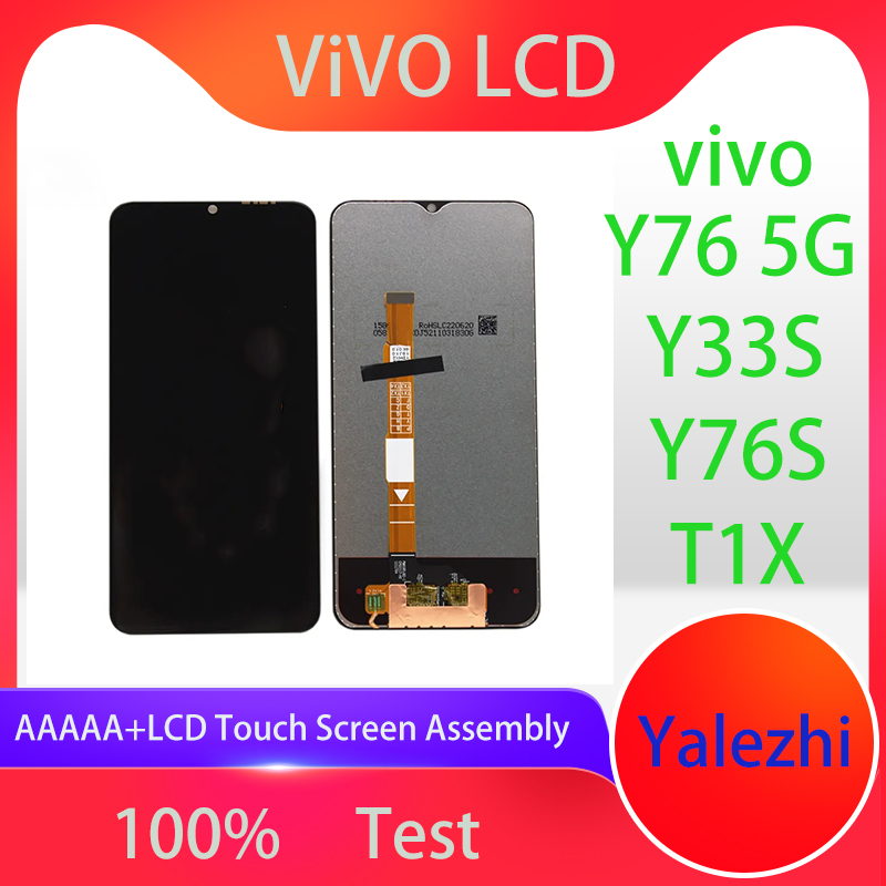 Vivo Y76 5G LCD / Y33S / Y76S / T1X ชุดหน้าจอสัมผัส LCD