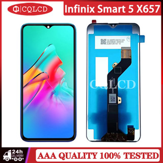 ชุดประกอบหน้าจอสัมผัสดิจิทัล LCD สําหรับ Infinix Smart 5 X657 Hot 10 Lite